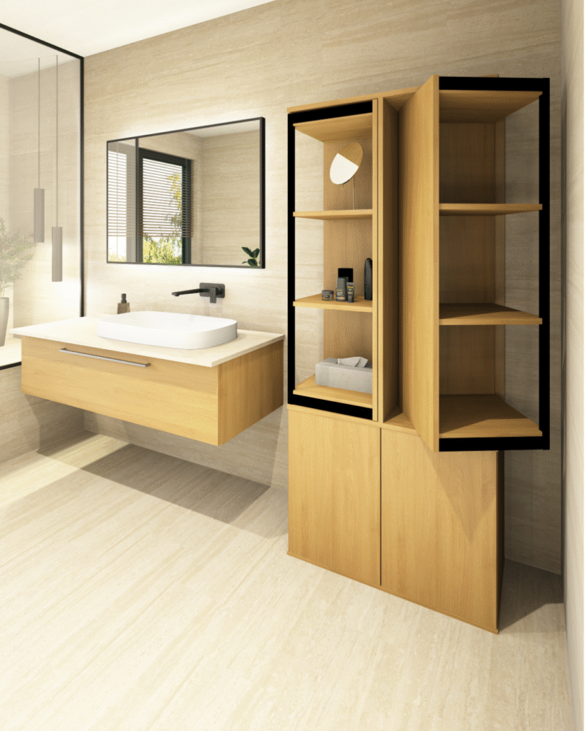 Beispielplanung in Palette CAD mit Hettich FurnSpin Beschlag
